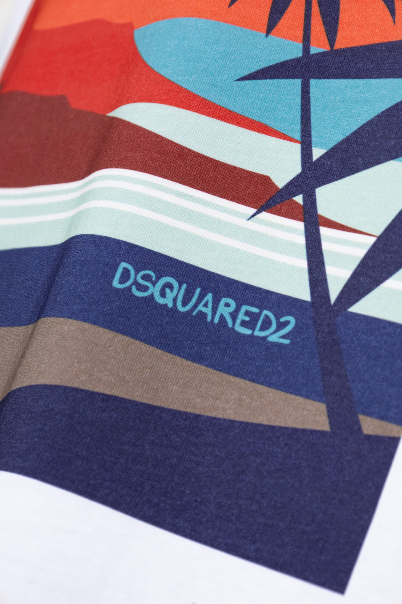 White T-shirt capsule `Summer Lovers` Dsquared2 - Vitkac AS